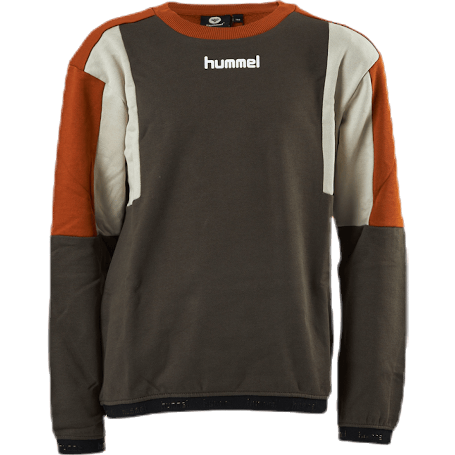Junior Sander Sweatshirt Orange/Green