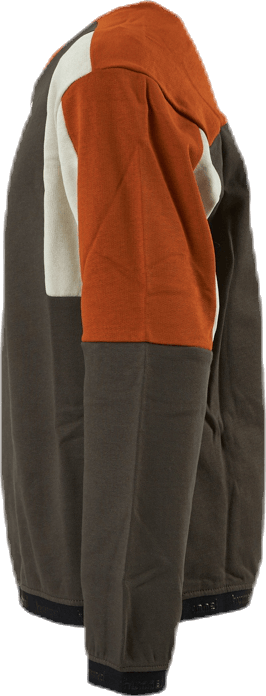 Junior Sander Sweatshirt Orange/Green - Bild 2