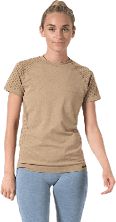 CI Seamless SS T-Shirt Brown
