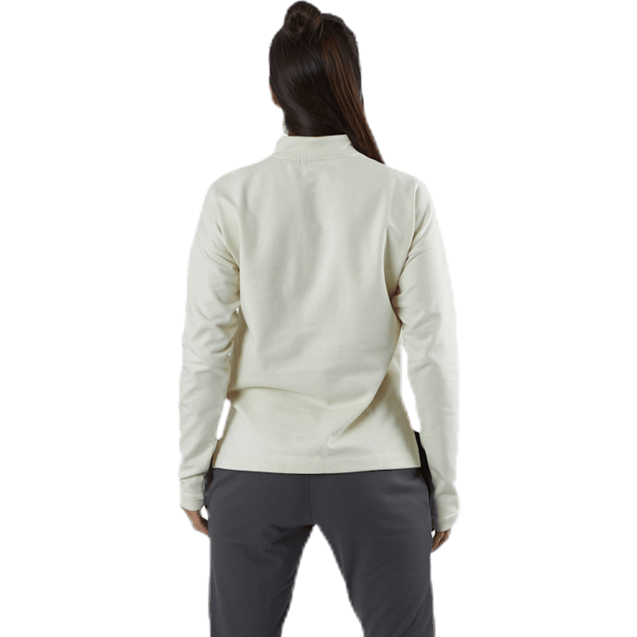 Flew Short Sweatshirt White/Grey - Bild 3