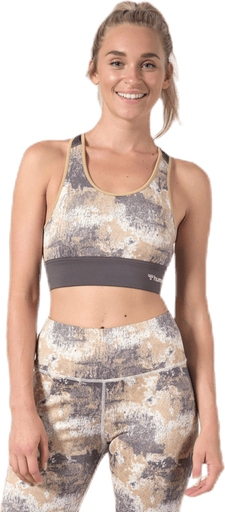 Lotus Sports Bra Grey