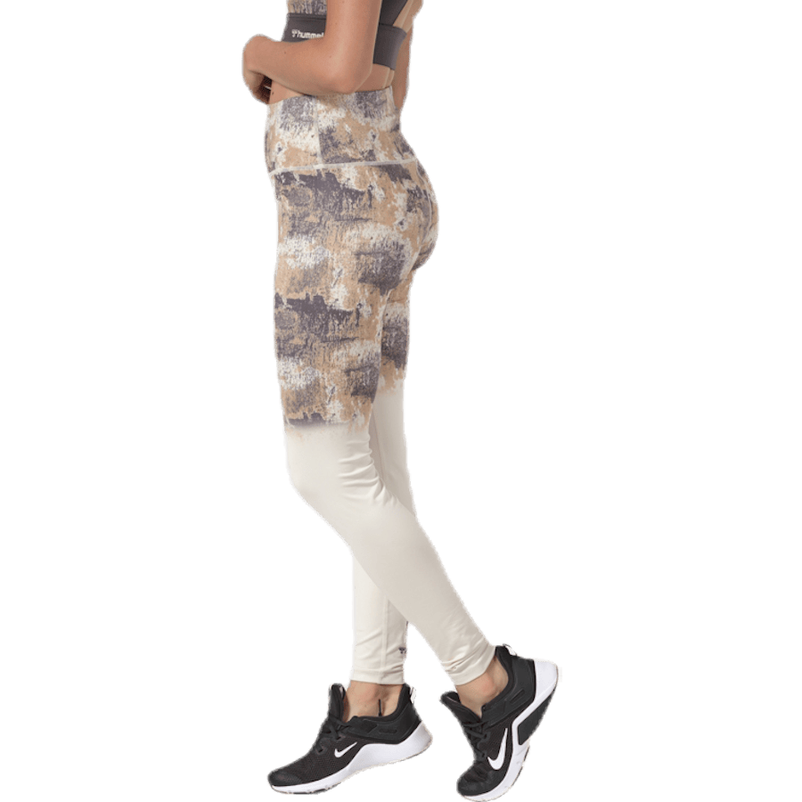 Lotus High Waist Tights White/Grey - Bild 2