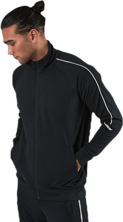 Amos Zip Jacket Black, Male, Vêtements, Chemises, Le football, Noir, M