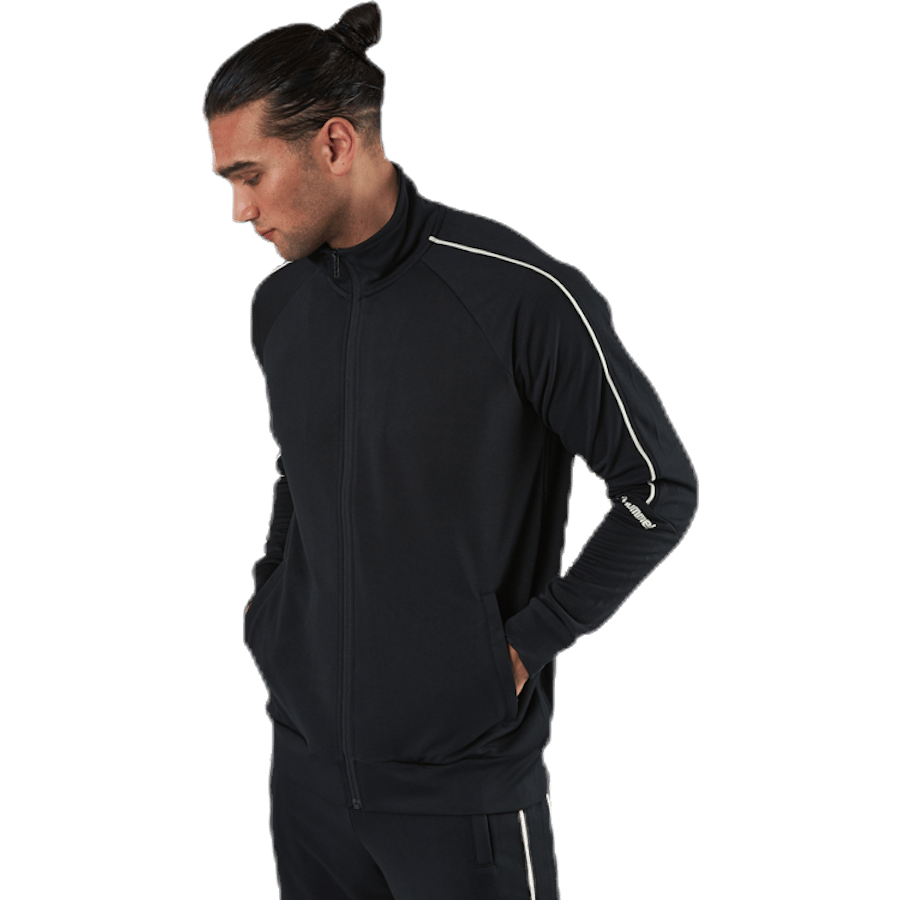 Amos Zip Jacket Black