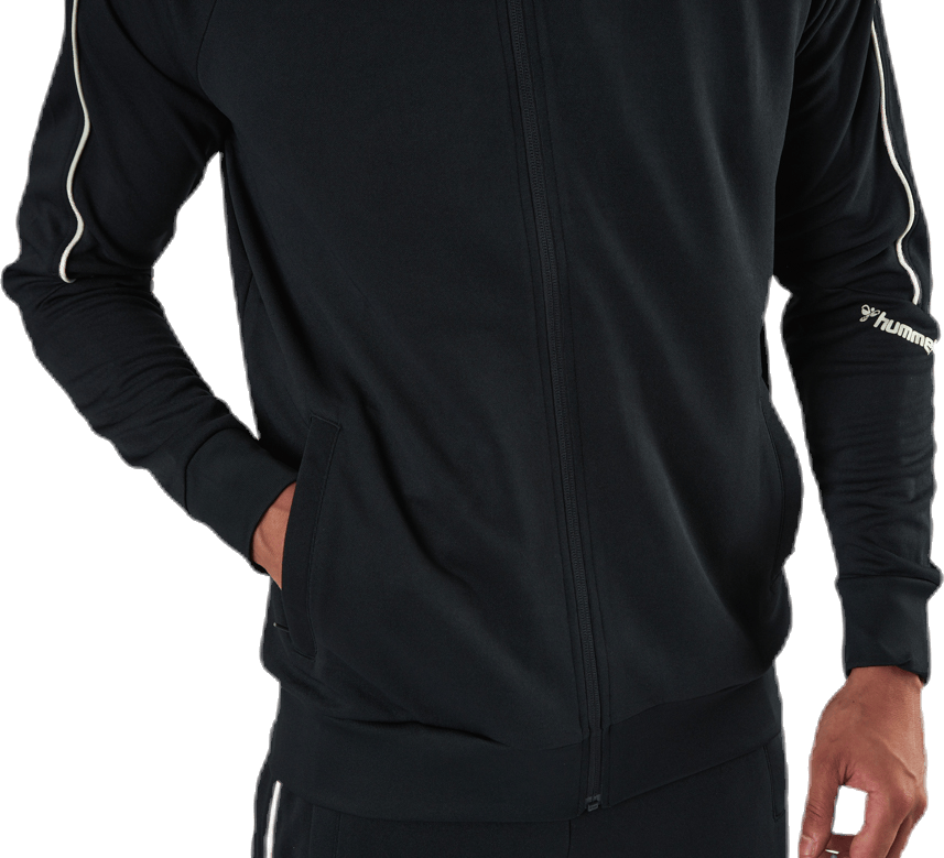 Amos Zip Jacket Black - Bild 4
