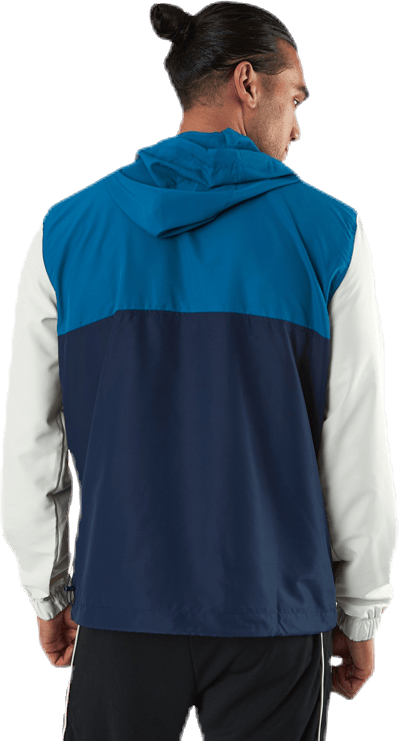 Akello Loose Half Zip Jacket Blue