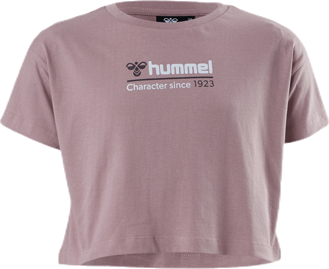 Junior Clare Cropped T-Shirt Pink, Unisex, Apparels, T-shirt, Workout, Pink, 152