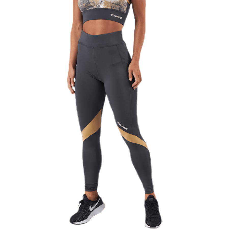 Althea High Waist Tights Grey