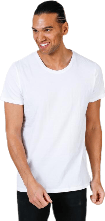 Original  R-Neck Tee No 3 White