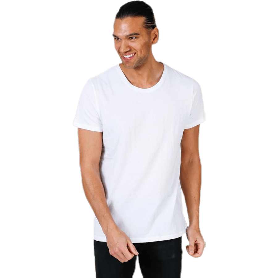 Original R-Neck Tee No 3 White