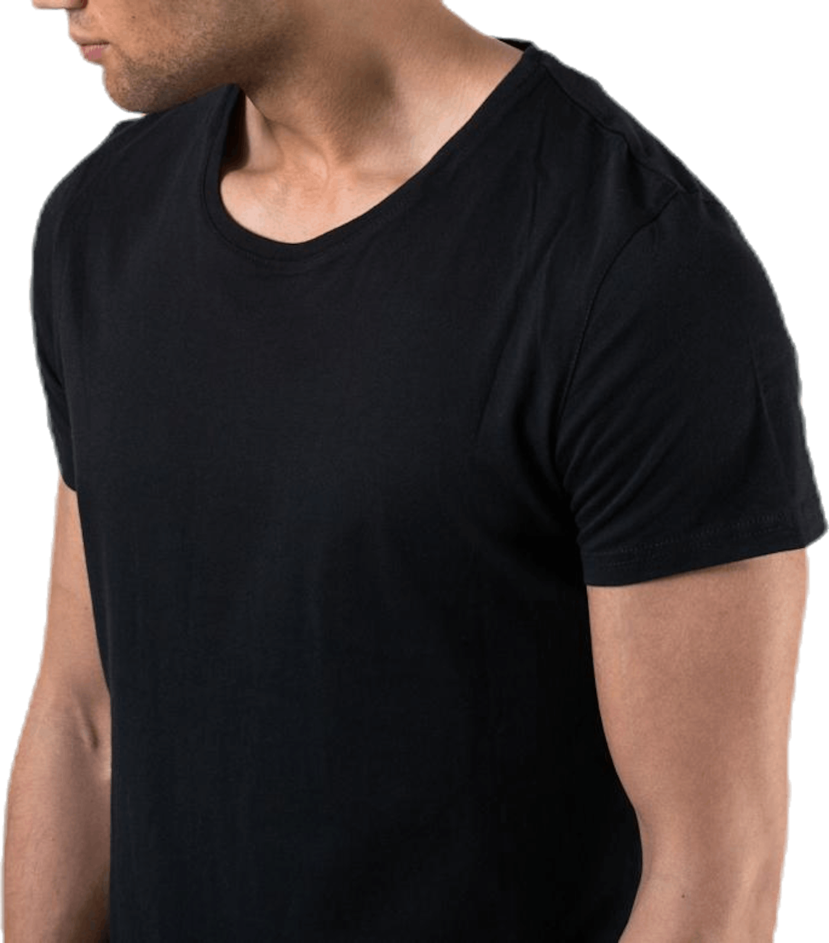 Original  R-Neck Tee No 3 Black