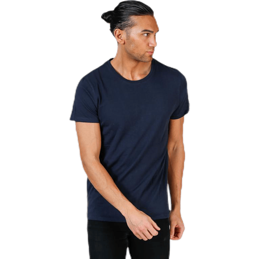 Original R-Neck Tee Blue