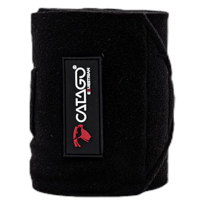 Fleecebandager Black, Unisex, Equipment, equestrian, Equestrian sports, Black, ONESIZE