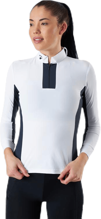 Milo Tävlingströja Blue/White, Female, Apparels, Shirts, Equestrian sports, Blue/White, M