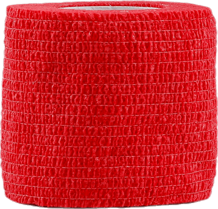 Wrap Benskyddstejp Red, Unisex, varusteet, Suojaus, Jalkapallo, Punainen, ONESIZE