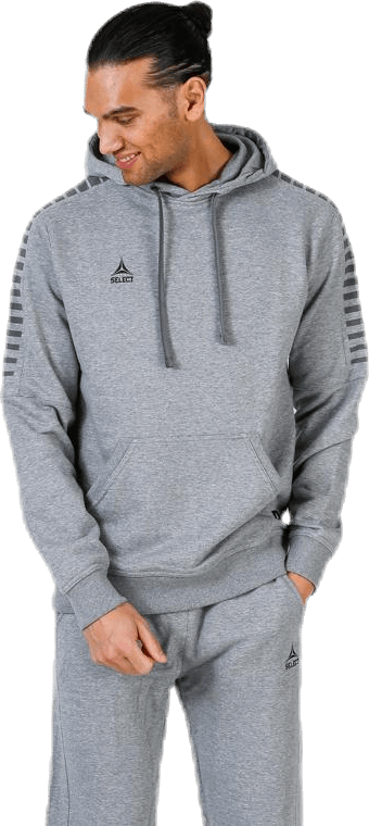 Hoodie Torino Grey, Male, Odzież, Koszule, Piłka nożna, Szary, XL