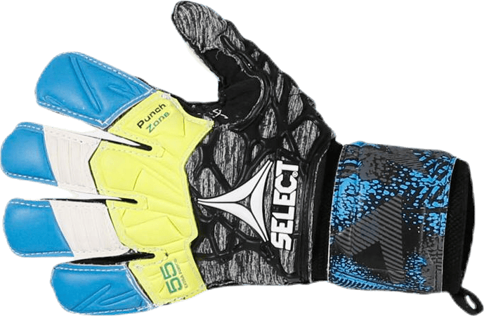 GK Gloves 55 Extra Force Flat Cut Blue/Grey - Bild 3