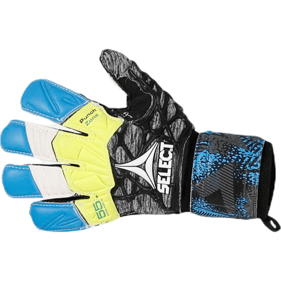 GK Gloves 55 Extra Force Flat Cut Blue/Grey - Bild 3