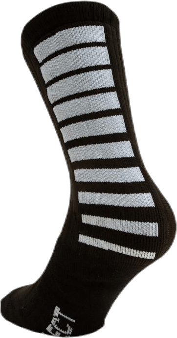 Sports socks striped long Black - Bild 3