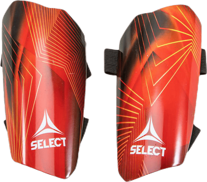 Shin guards Standard v20 Red, Unisex, Utrustning, Skydd, Fotboll, Röd, S