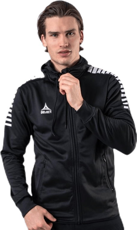 Zip Hoodie Monaco Black