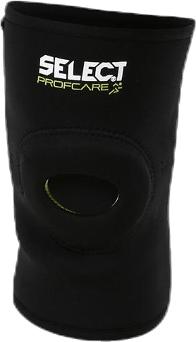 6201 Knäskydd öppen patella Black, Unisex, Apparatuur, Bescherming, Voetbal, Zwart, XXL