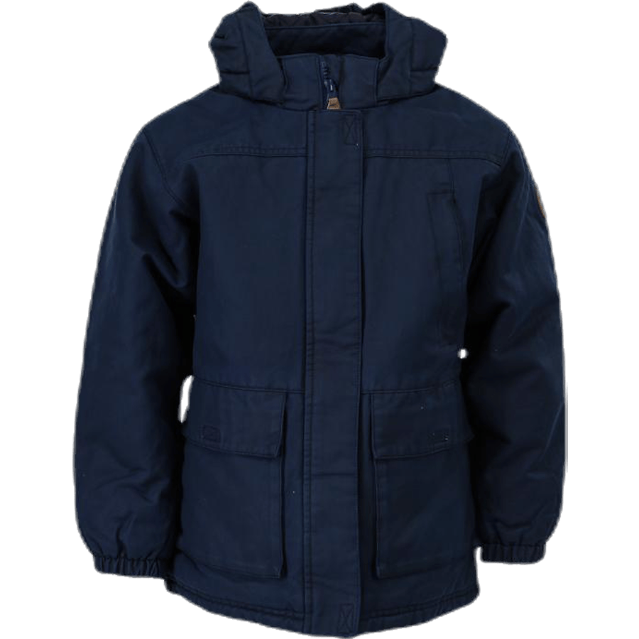 Aske Solid Jacket Blue