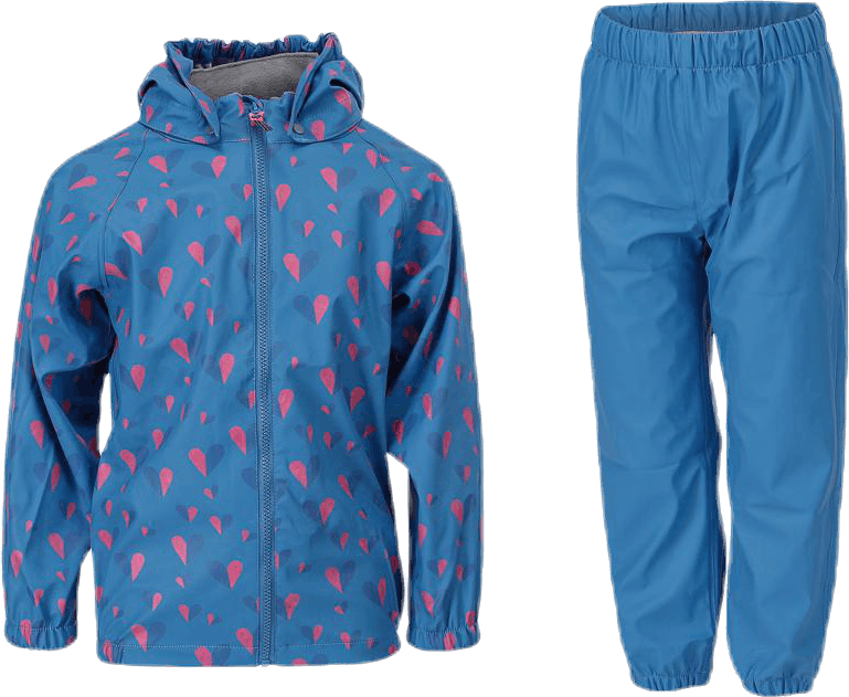 Pippi Rain Set Blue, Unisex, Odevy, Tracksuits a kombinézy, Modrá, 116