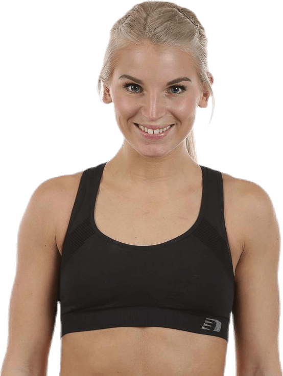 Sportsbra Black, Female, Vaatteet, Urheiluliivit, Juoksu, Musta, S