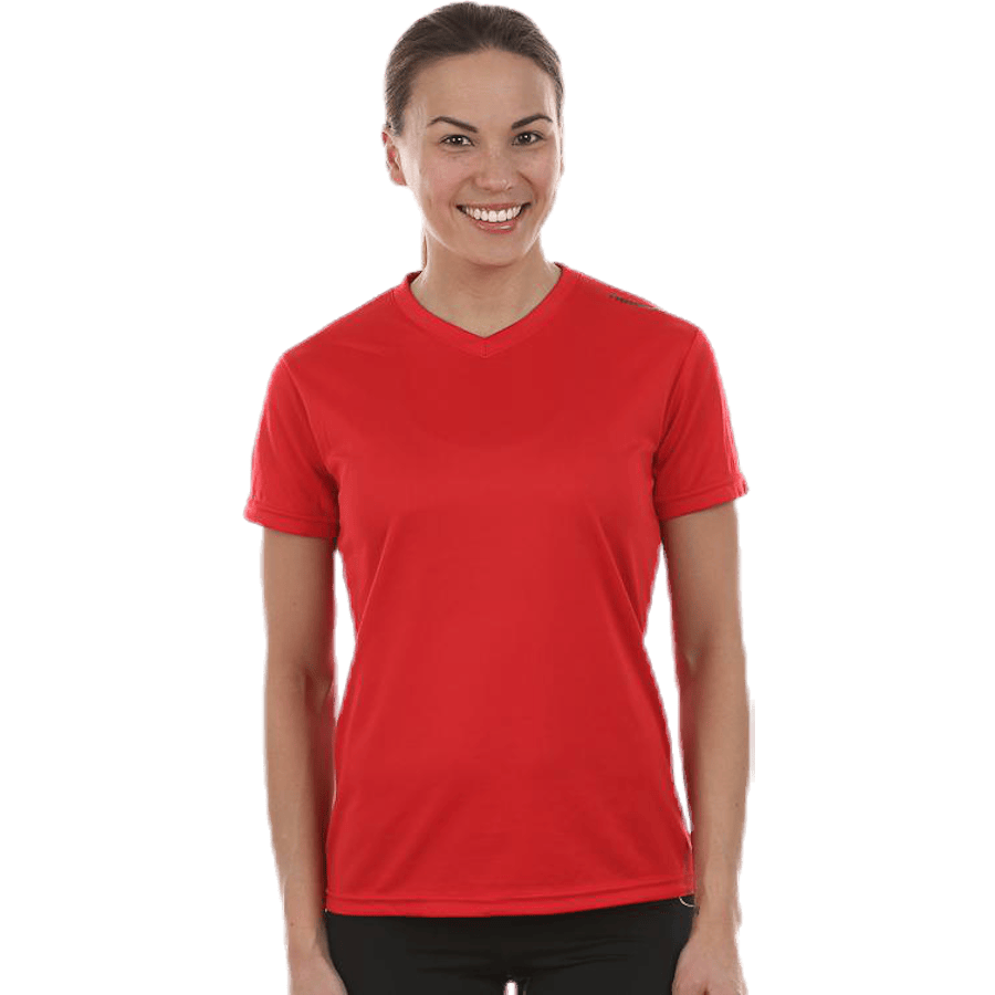 W Base Cool T-Shirt Red