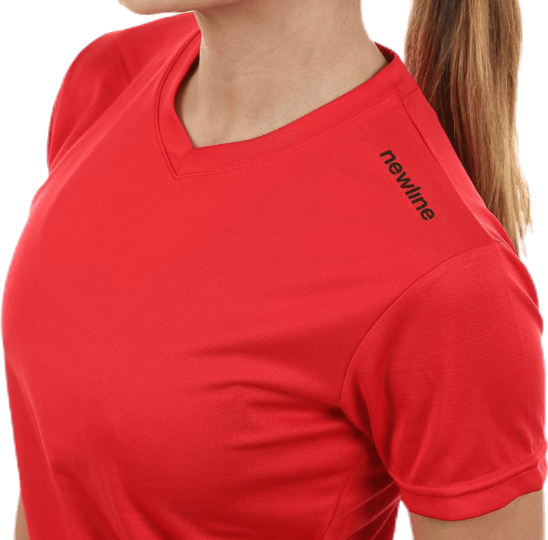 W Base Cool T-Shirt Red - Bild 4