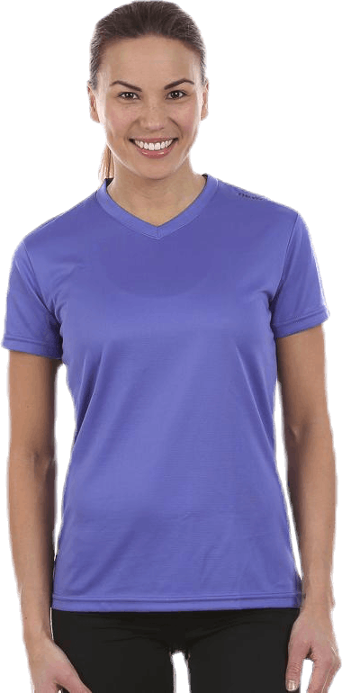W Base Cool T-Shirt Purple