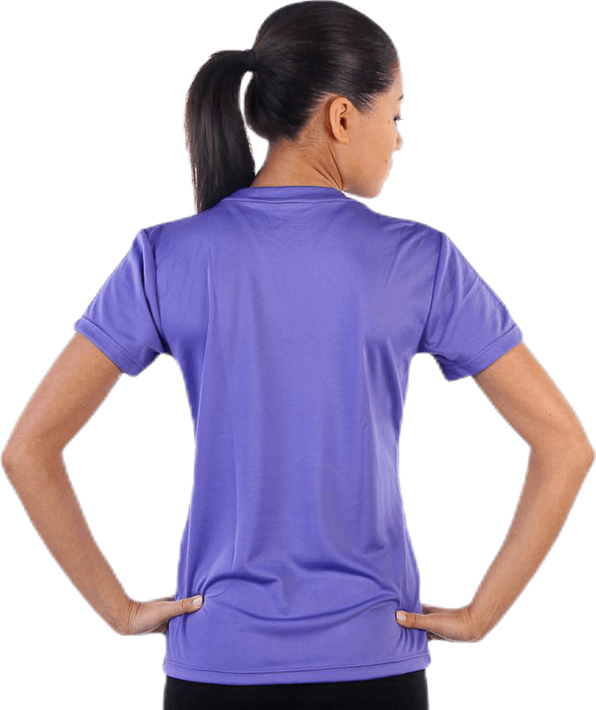 W Base Cool T-Shirt Purple
