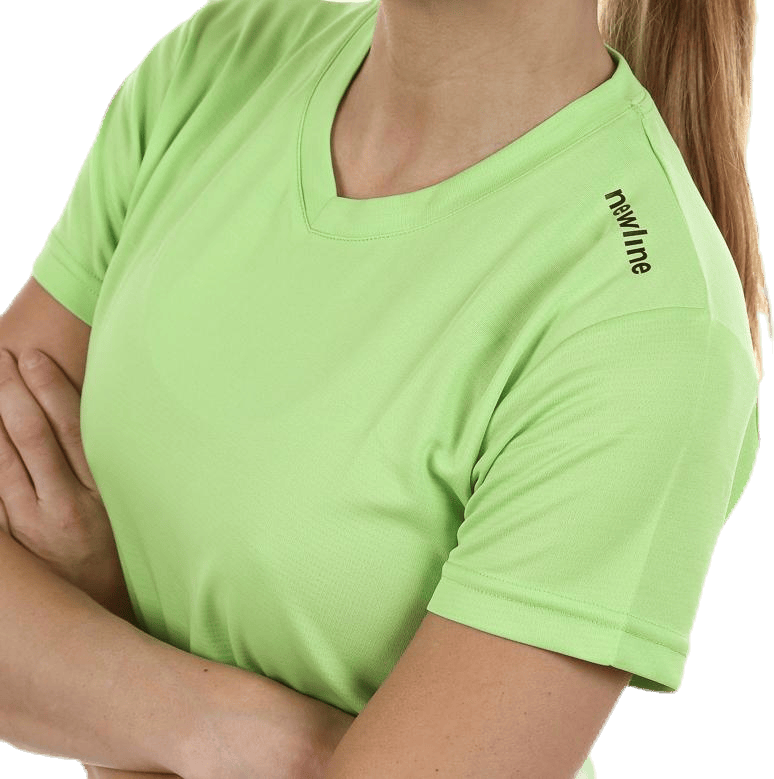 W Base Cool T-Shirt Green - Bild 4