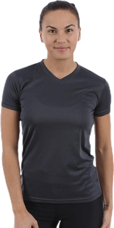 W Base Cool T-Shirt Grey, Female, Apparels, T-shirt, Running, Grey, XS