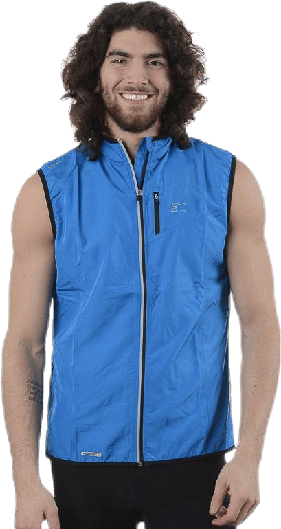 Base Tech Vest Blue, Male, Bekleidung, Jacken, Laufen, Blau, M
