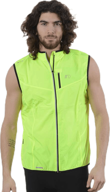 Base Tech Vest Yellow, Male, Klær, jakker, Løping, Gul, M