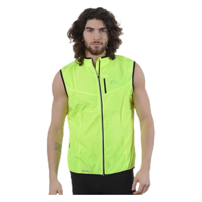 Base Tech Vest Yellow, Male, Klær, jakker, Løping, Gul, M