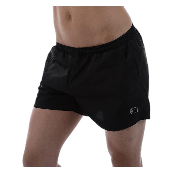 W Base Trail Shorts Black, Female, Apparels, Shorts, Running, Black, S