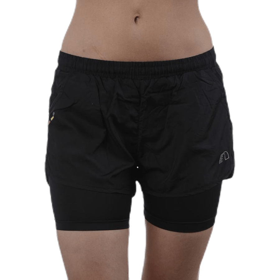 Base 2 Layer Shorts Black