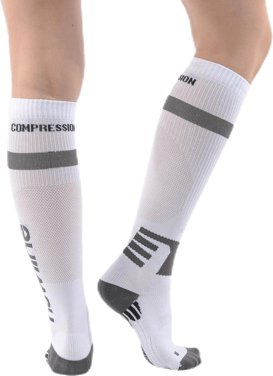 Compression Sock  White