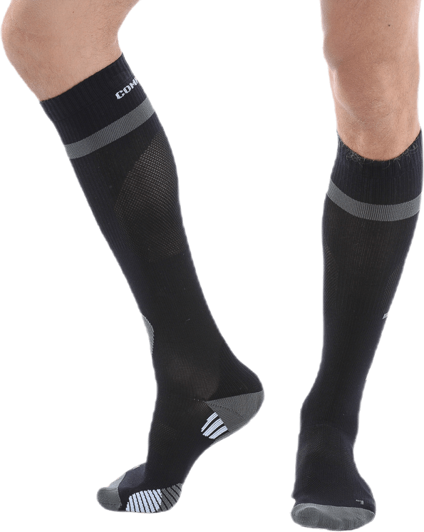 Compression Sock  Black, Unisex, Apparels, Socks, Running, Black, 35-38
