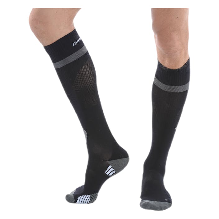 Compression Sock  Black, Unisex, Vaatteet, Sukat, Juoksu, Musta, 35-38