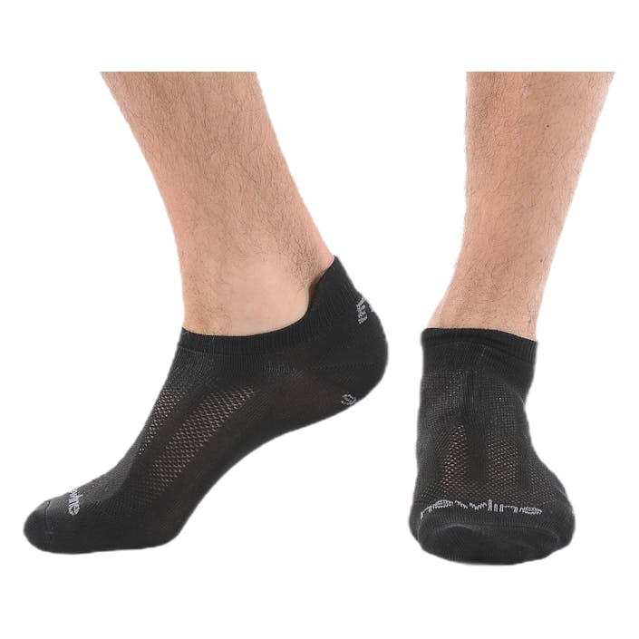 Base Socklet Black, Unisex, Klær, Sokker, Løping, Svart, 43-46