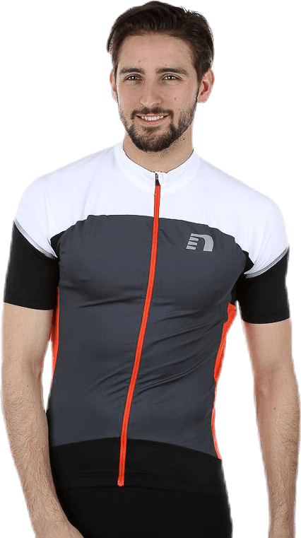 Bike Stretch Jersey Grey, Male, Odevy, Tričko, Bicyklovanie, Šedá, XL