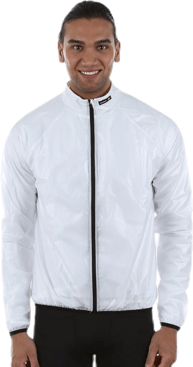 Bike Rain Jacket White, Male, Vaatteet, takit, Pyöräily, Valkoinen, S
