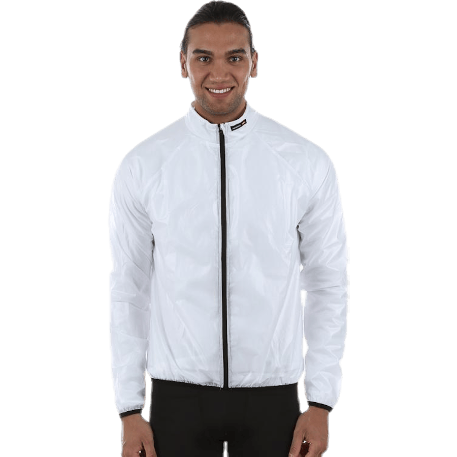 Bike Rain Jacket White