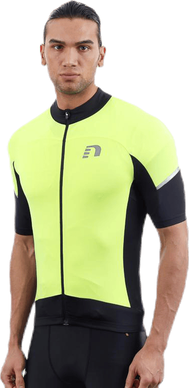 Bike Stretch Jersey Black/Yellow - Bild 3