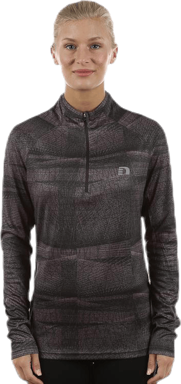 Imotion Printed Warm Shirt Brown, Female, Ropa, Camisas, Running, Marrón, S