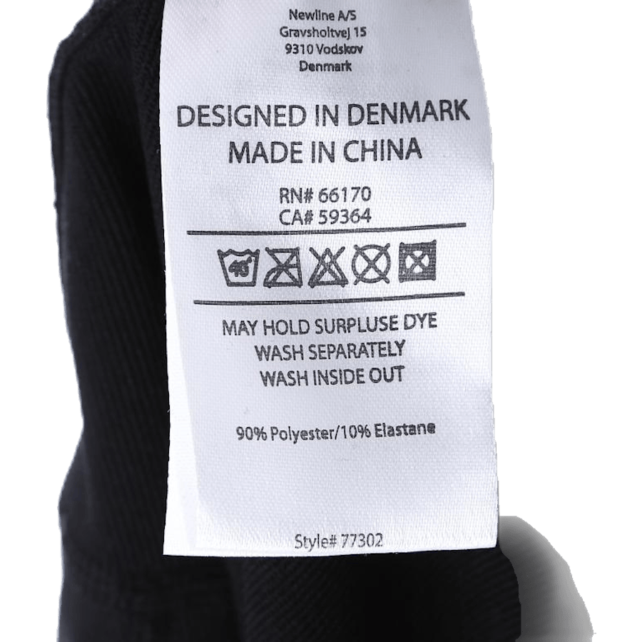 BLACK Wing Wiper Tights Black - Bild 6